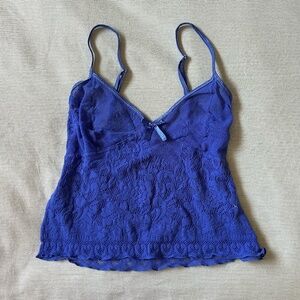 royal blue babydoll top
